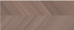 Saloni Vector Marron Cocoa Chevron